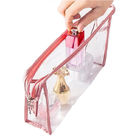 Zipper One Piece PVC Cosmetic Bag Organizer 21*13cm